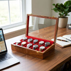 10 Watch Wooden Box with Acrylic