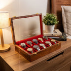 10 Watch Wooden Box with Acrylic