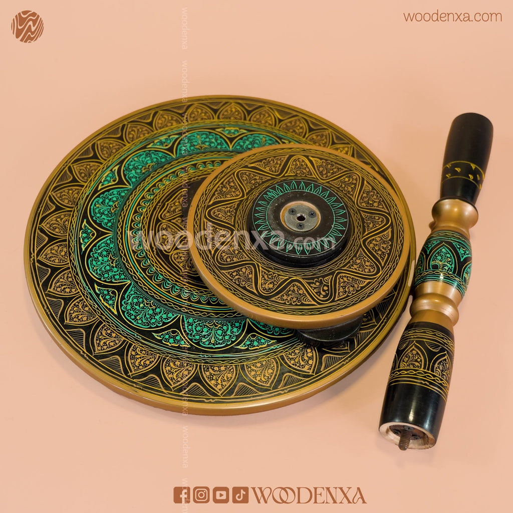 Handcrafted Naqshi & Lacquer Art Coffee