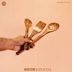 Wooden Kitchen Utensils Cooking Set