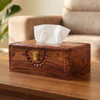 Luxury Solid Wooden Tissue Box