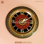 Naqshi Art Wooden Wall Clock