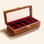 5 Watch Wooden Box with Acrylic