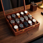 Premium 15 Slot Wooden Watch Box