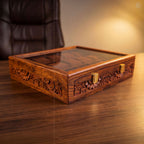 Premium 15 Slot Wooden Watch Box