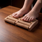 Premium Wooden Foot Massager Roller