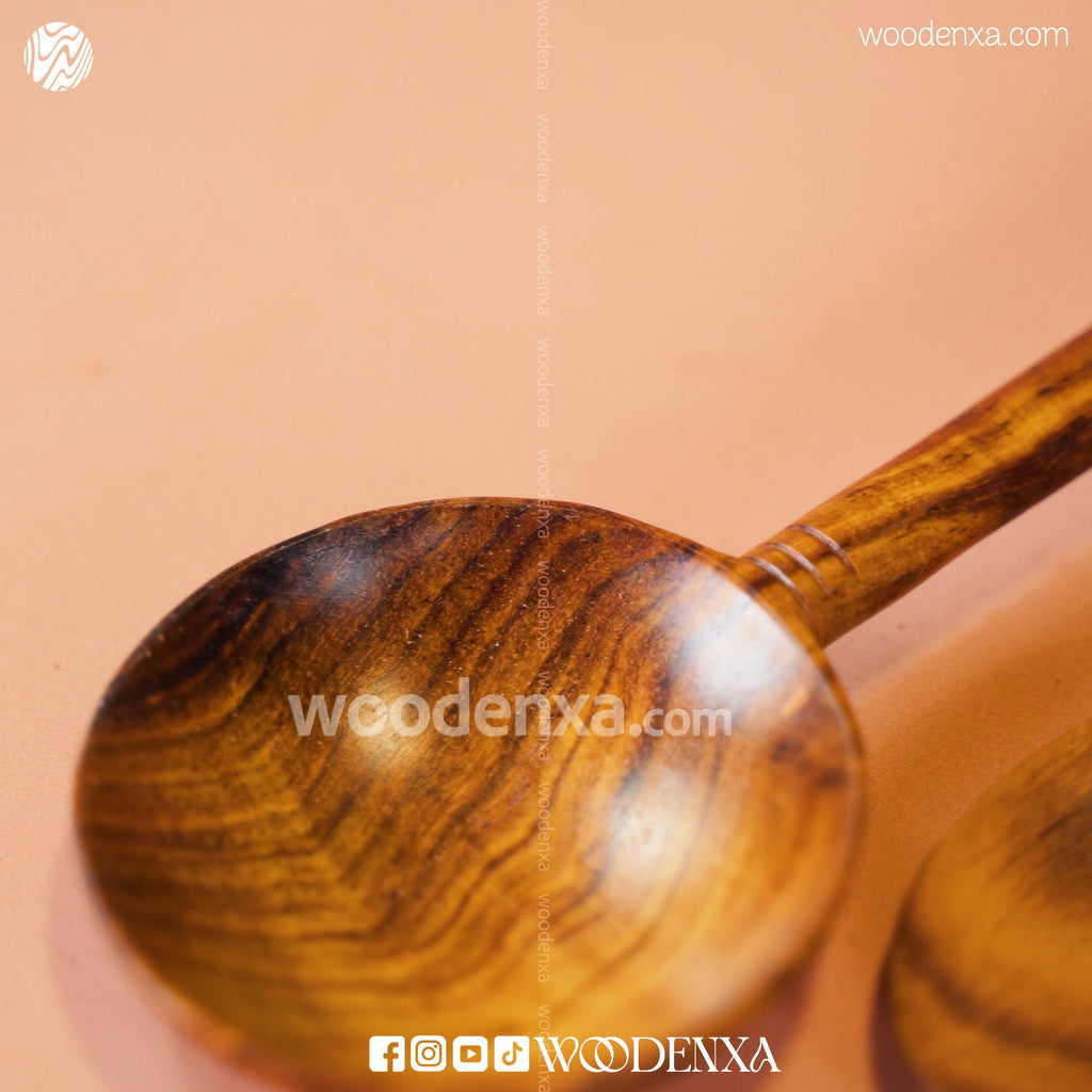 Wooden Soup Spoon Set