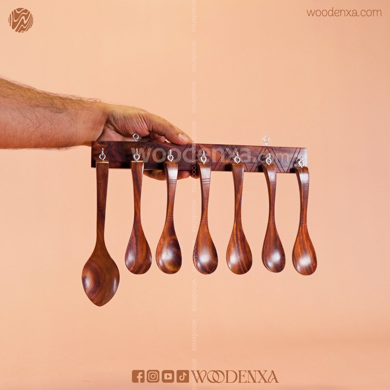 Wooden Spoon Set of 7