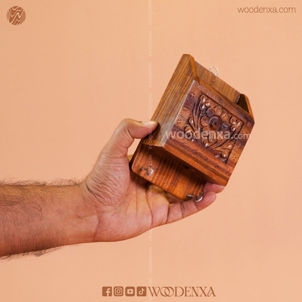 Wooden Wall Mobile Stand