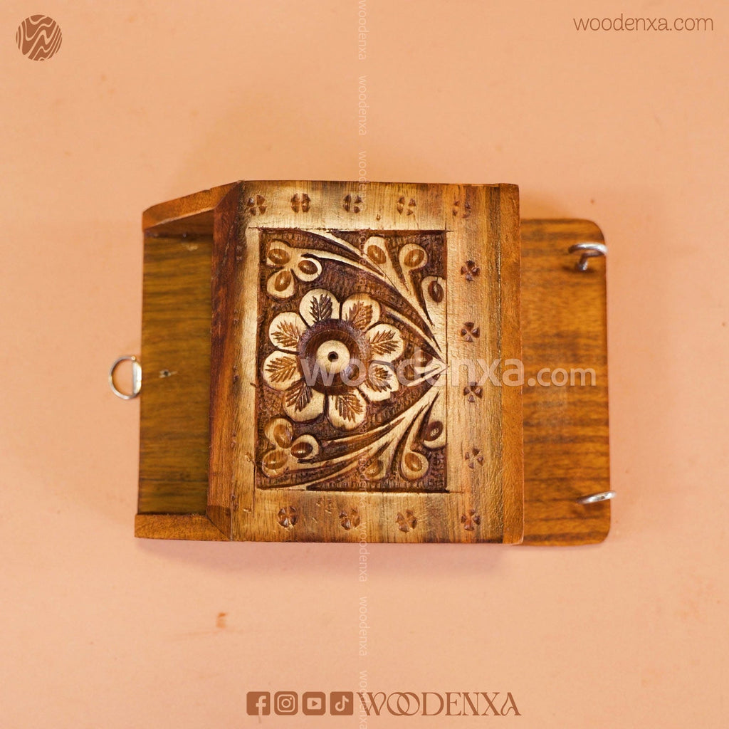 Wooden Wall Mobile Stand