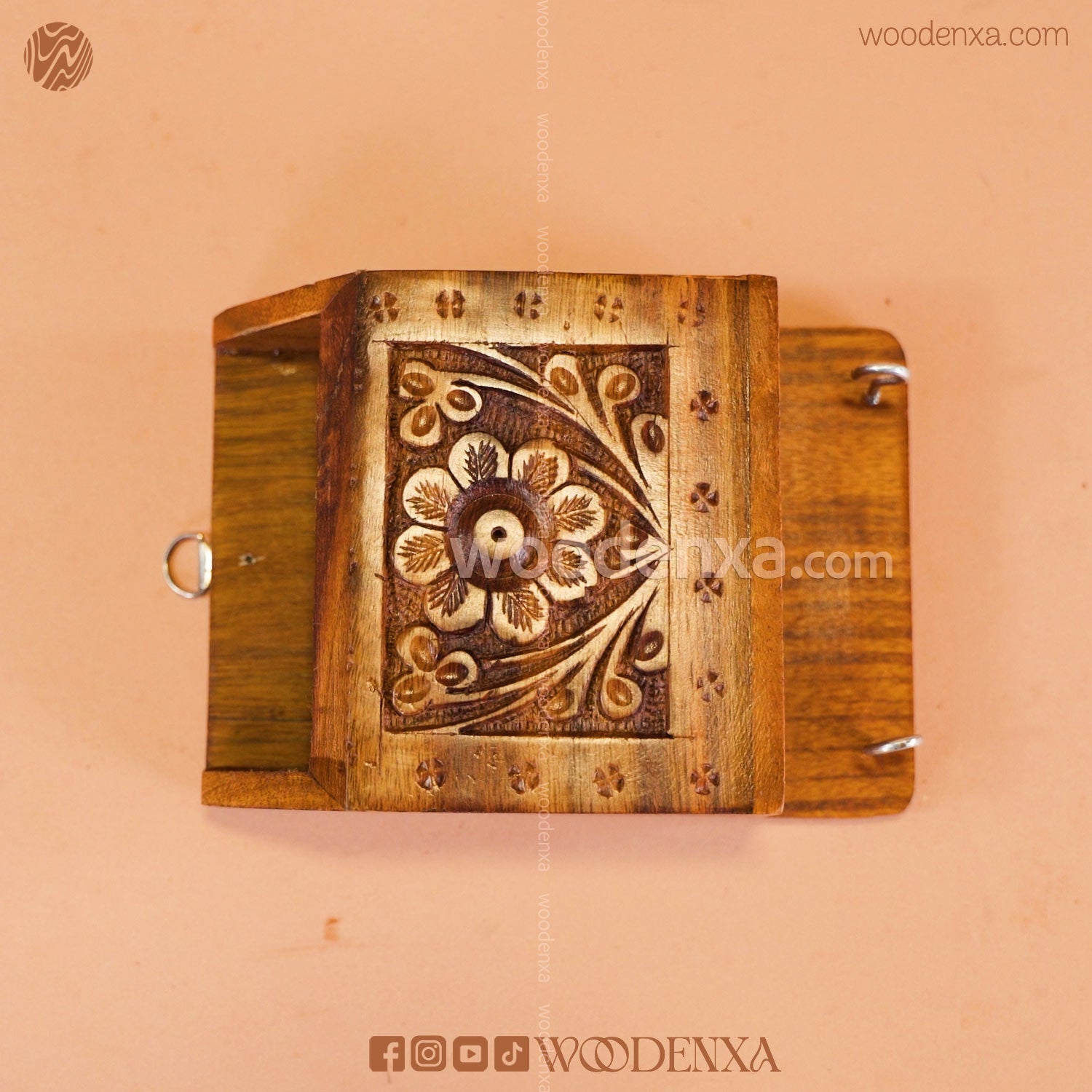 Wooden Wall Mobile Stand