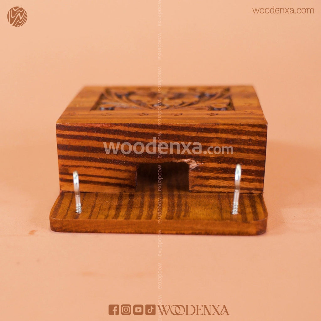 Wooden Wall Mobile Stand