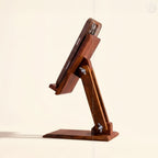 Wooden Adjustable Mobile Stand