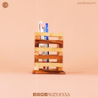 Wooden Multipurpose Pen Stand Holder Dual