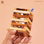 Wooden Multipurpose Pen Stand Holder Dual
