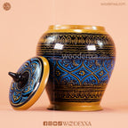 Handmade Wooden Candy Jar 5"