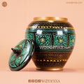 Handmade Wooden Candy Jar 6"