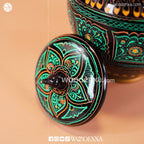 Handmade Wooden Candy Jar 6"
