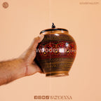 Handmade Wooden Candy Jar 6"