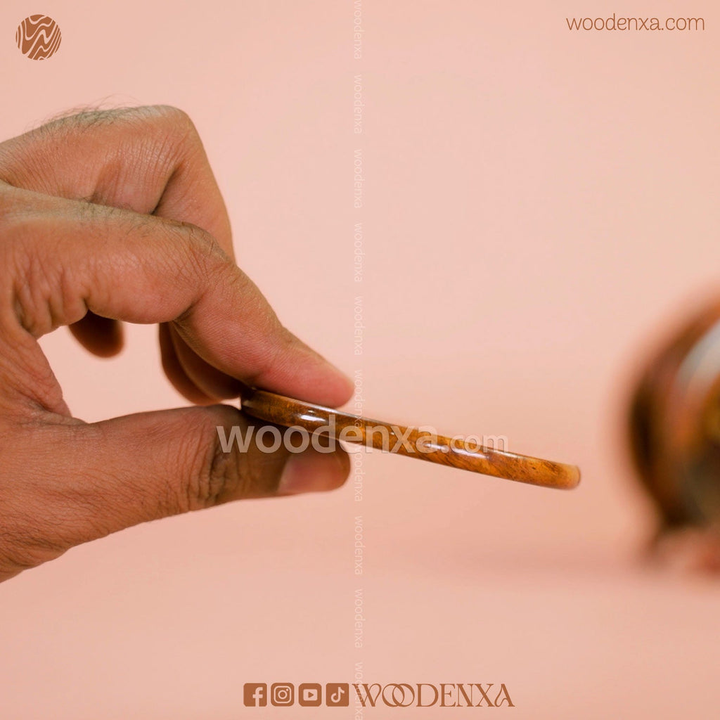 Handmade Wooden Tea Mates Set Stand