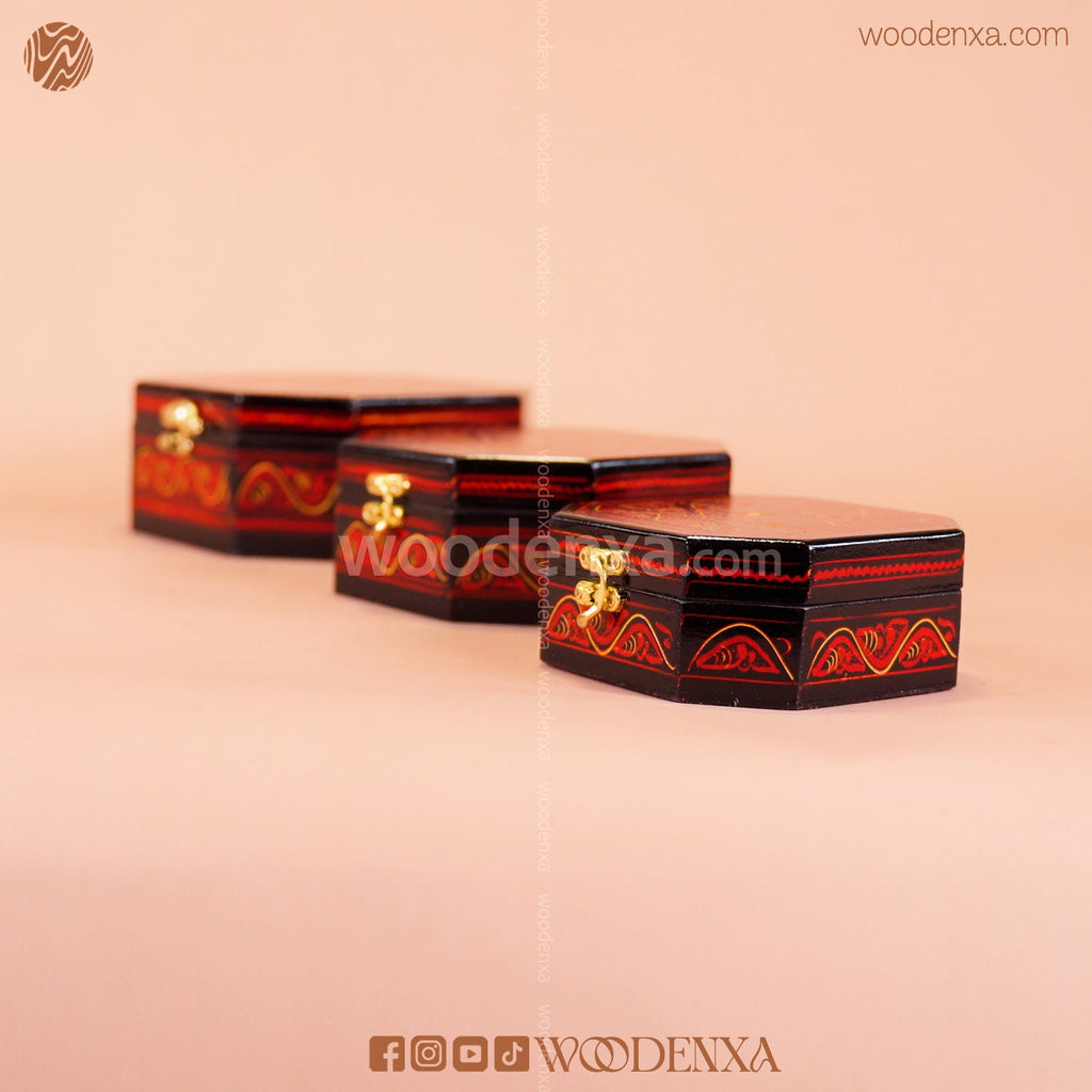 MDF Wooden Jewellery Box Set of