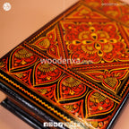 MDF Wooden Jewellery Box with Red