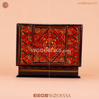 MDF Wooden Jewellery Box with Red