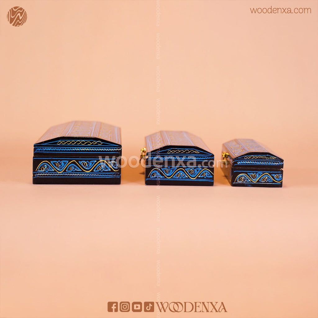 MDF Wooden Jewellery Box Set of