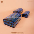 MDF Wooden Jewellery Box Set of