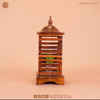 Premium Square Wooden Table Lamp