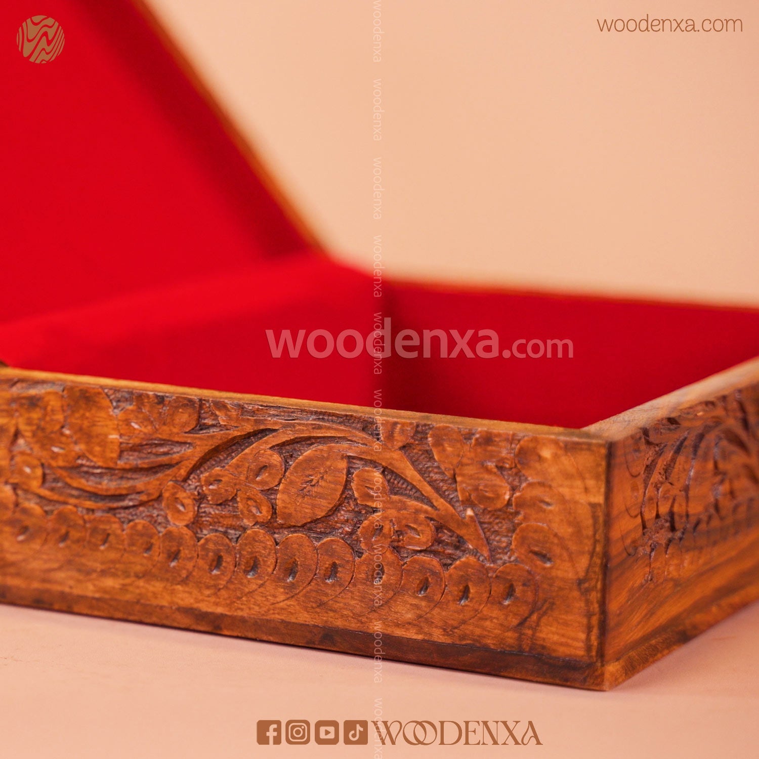 Sheesham Wood Jewellery Box