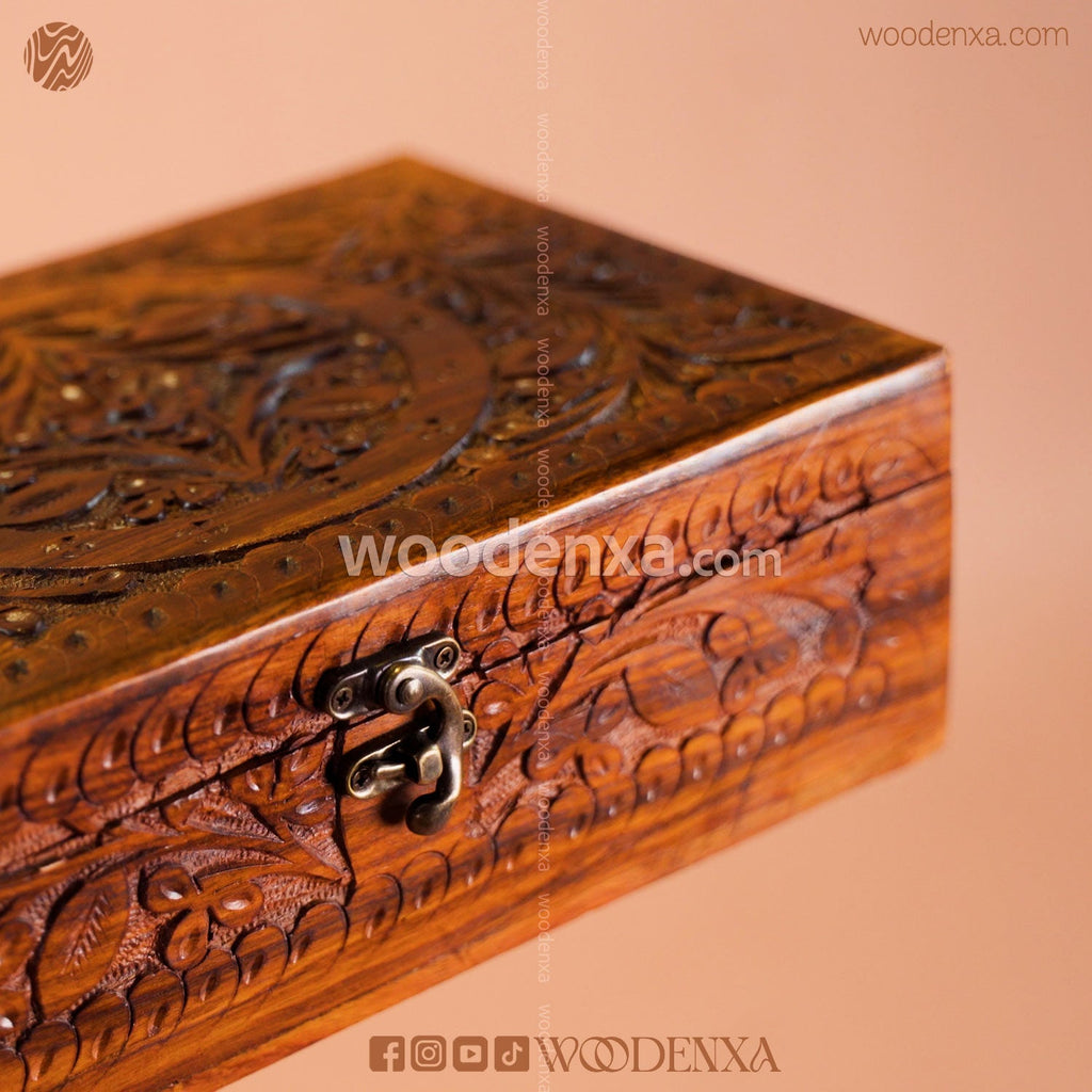 Sheesham Wood Jewellery Box