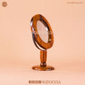 Sheesham Wood Portable Makeup Mirror with
