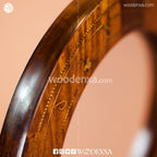 Sheesham Wood Portable Makeup Mirror with