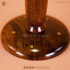 Sheesham Wood Portable Makeup Mirror with