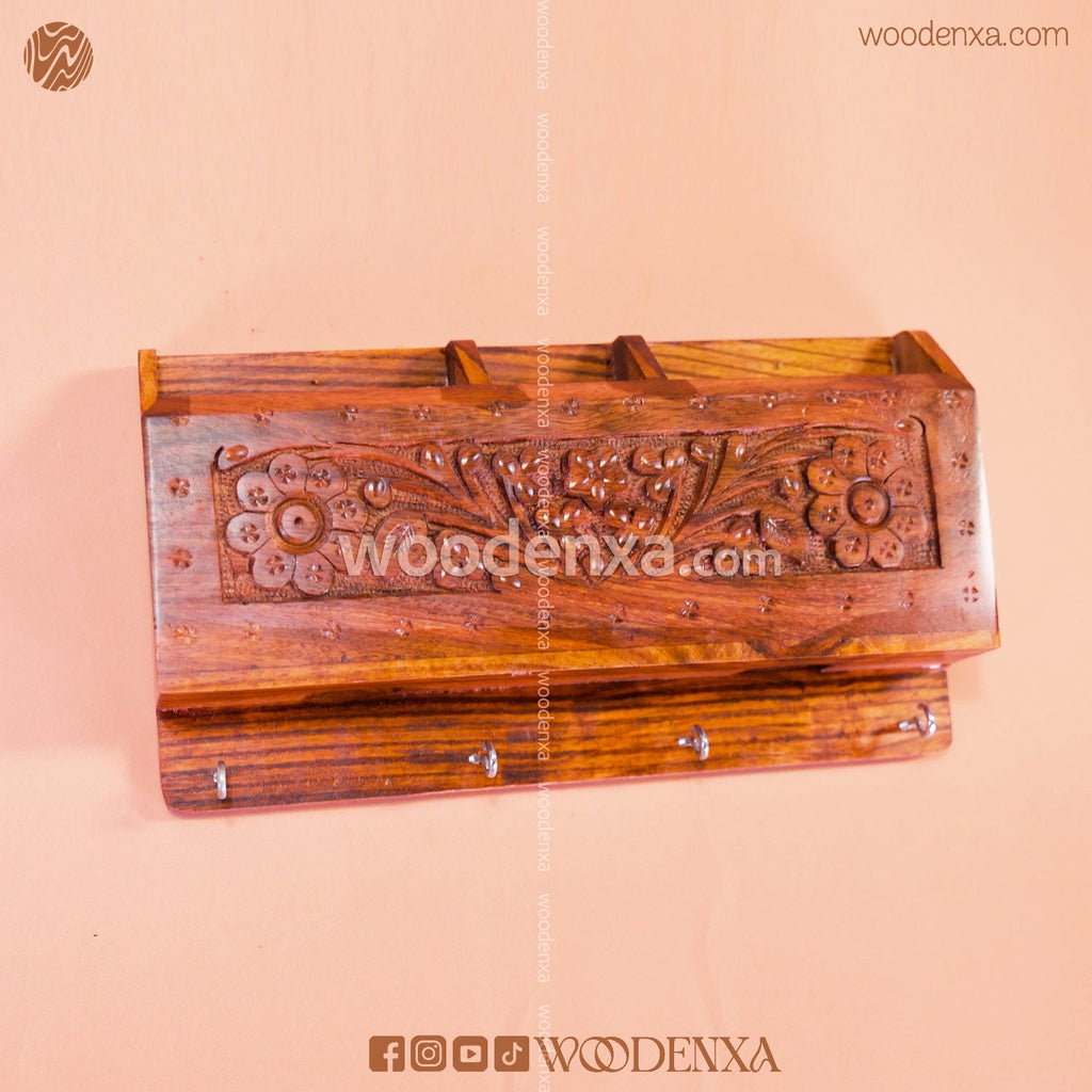Wall Mounted Wooden Dual Mobile &