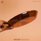 Wooden 3 Plate Set with Artistic