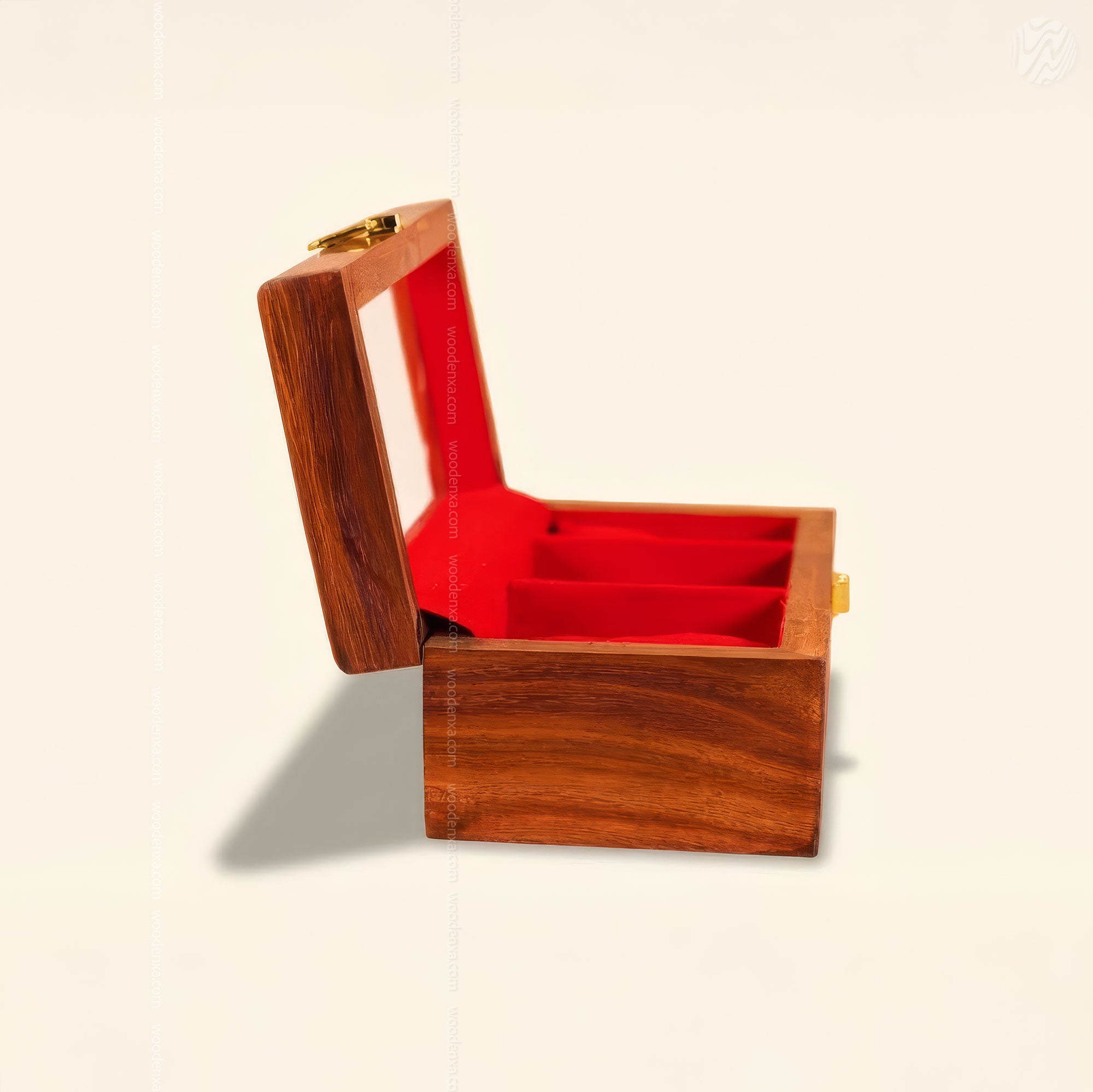 3 Watch Wooden Box with Glass