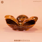 Wooden Bowls Set of 7 Pieces