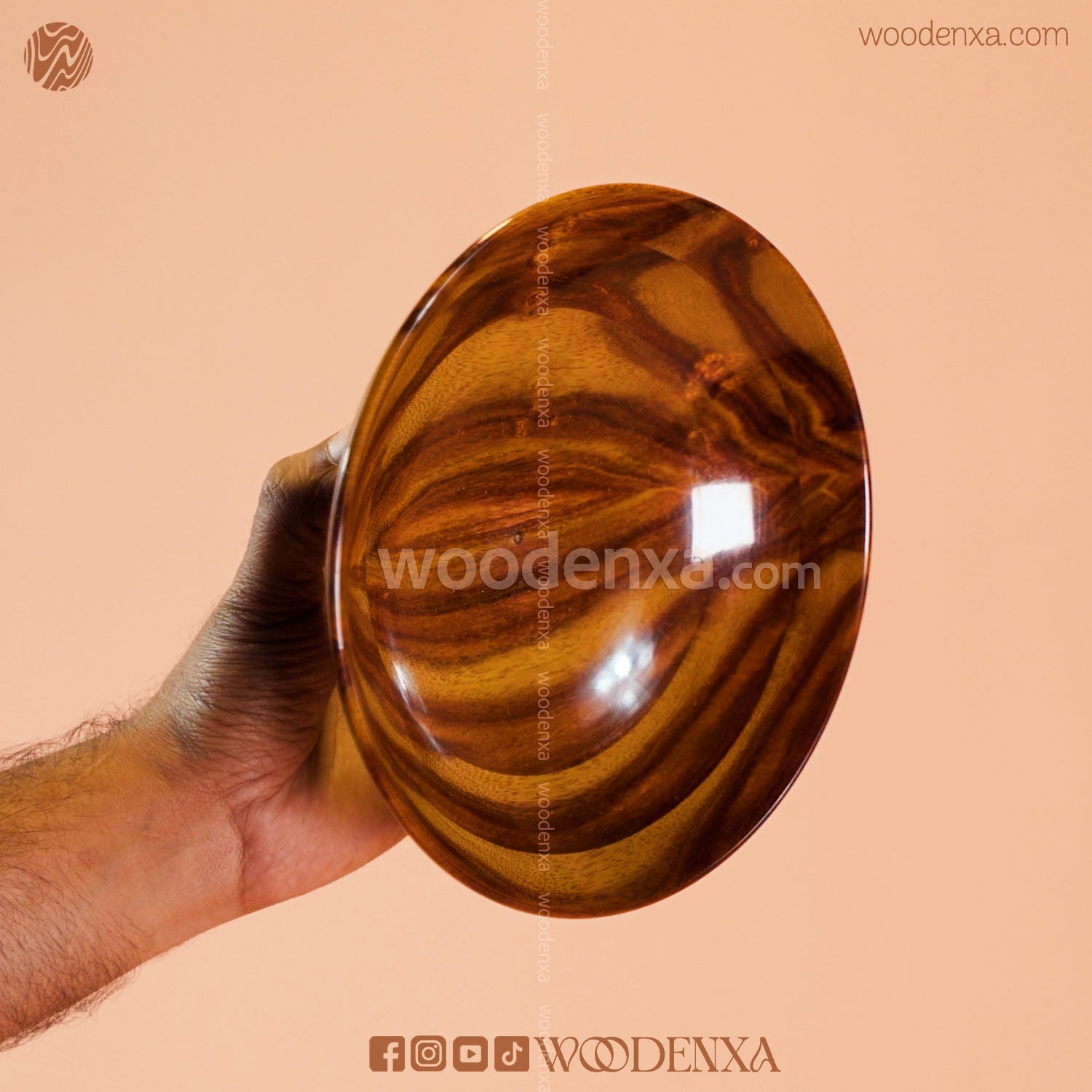 Wooden Bowls Set of 7 Pieces
