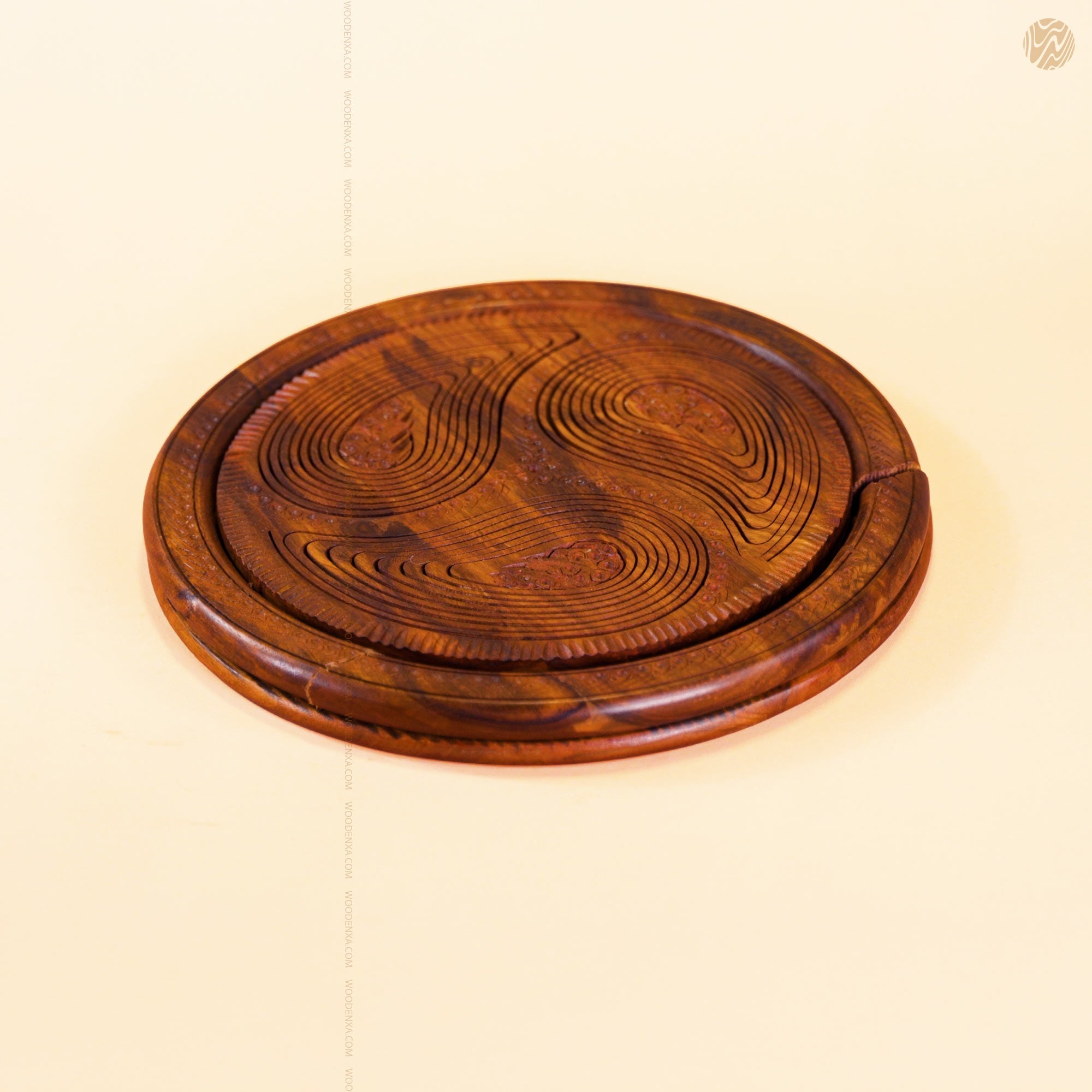 Wooden Handmade Dry Fruit Basket 3