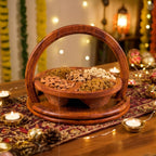 Wooden Handmade Dry Fruit Basket 5