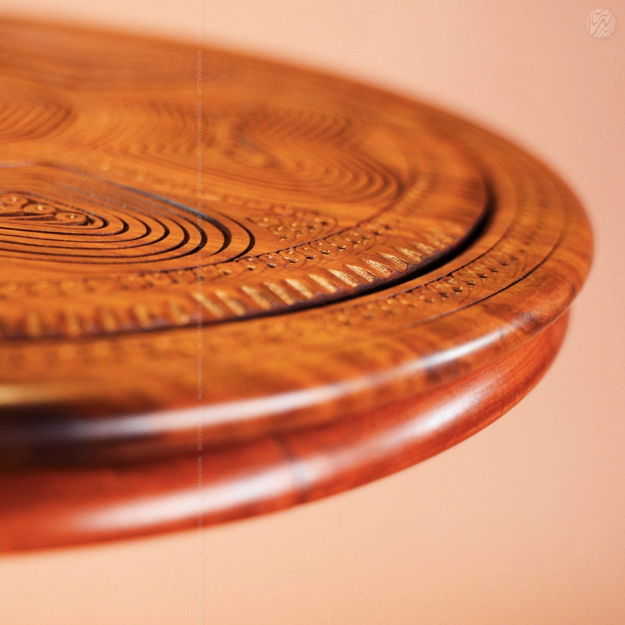 Dry Fruit Wooden Table with Foldable