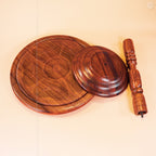 Dry Fruit Wooden Table with Foldable