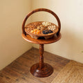 Dry Fruit Wooden Table with Foldable