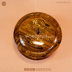 Wooden Hot Pot Steel Container with
