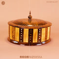 Wooden Hot Pot Steel Container with