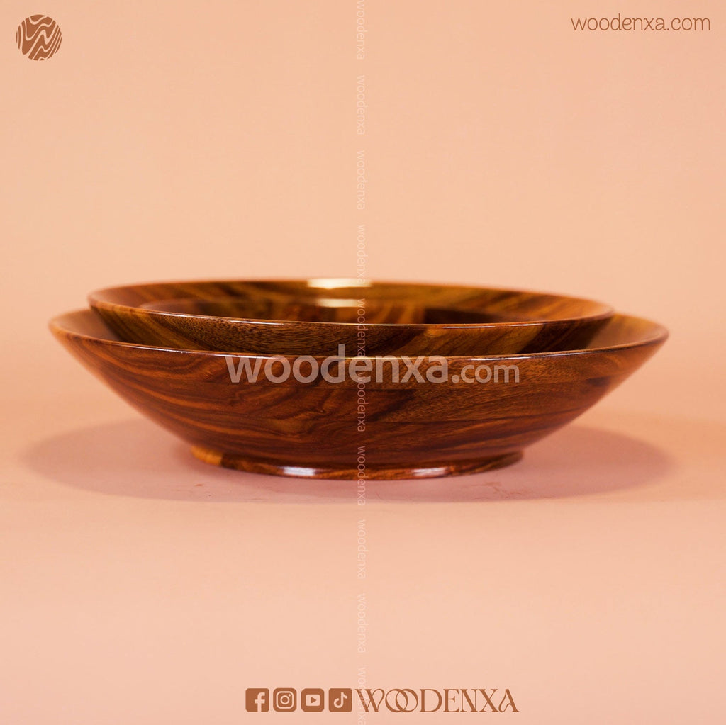 Wooden Kitchen Bowl Set