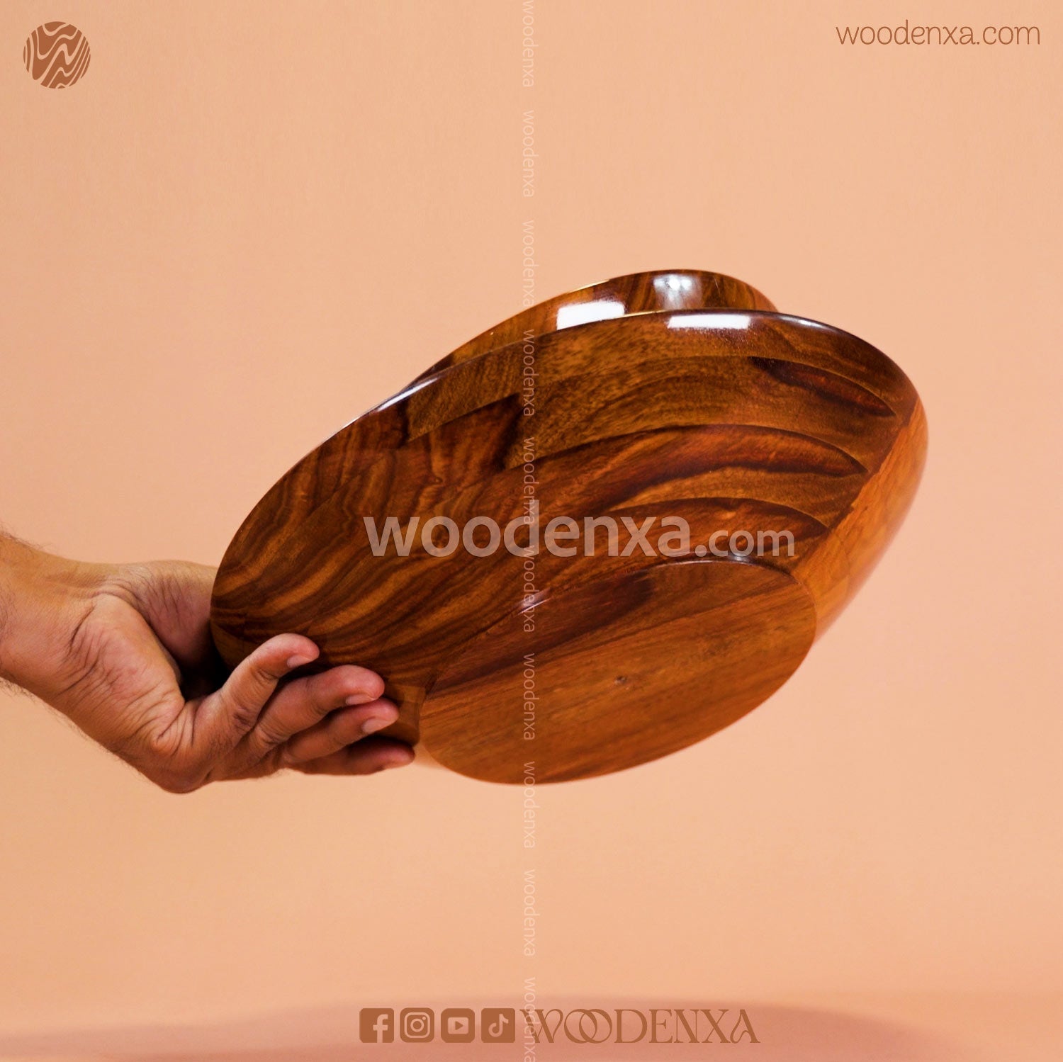 Wooden Kitchen Bowl Set