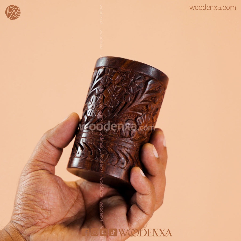 Wooden Multipurpose Pen Stand Holder with